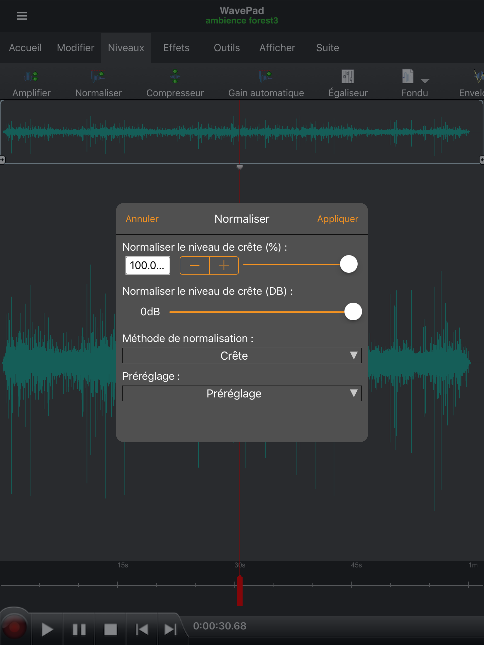 WavePad – Éditeur audio