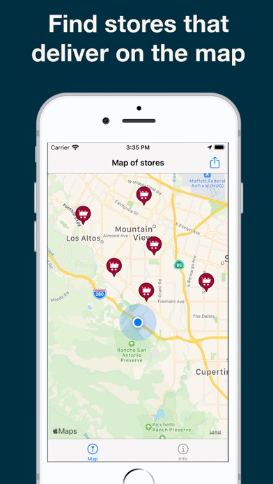 Screenshot #1 pour Groceries delivery