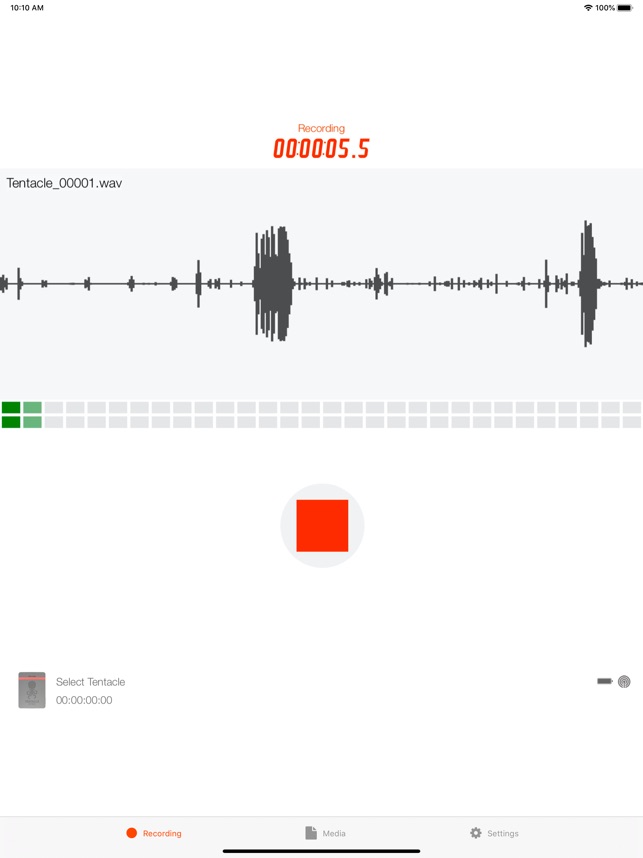 Timecode Audio Recorder on the App Store