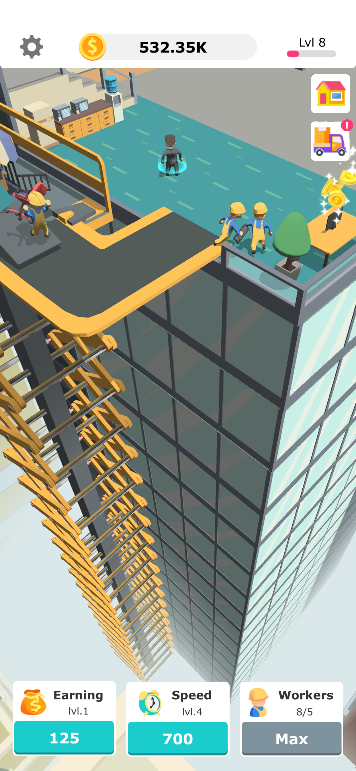 Idle Decoration Inc screenshot 5