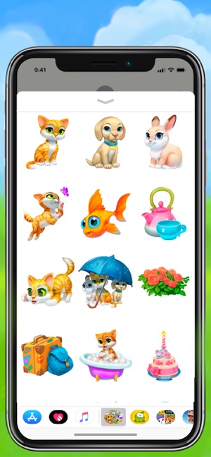 Cute Cats Glowing - most popular pet games free and offline without internet::Appstore  for Android