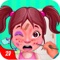 Face  Doctor is a face treatment simulator game for kids