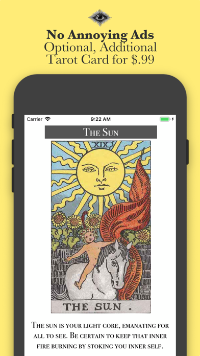Tarot Card Reading Moon Witch iPhone screenshot 5 - Lifestyle app