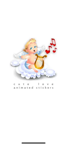 Game screenshot Cute Love - Animated Stickers mod apk