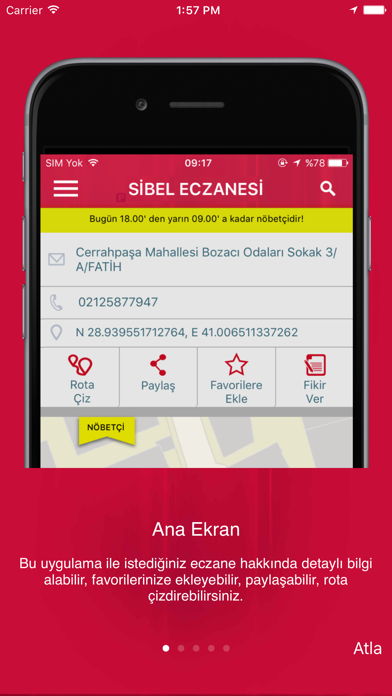 İstanbul Eczane Screenshot