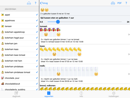 FoodSeeq iPad app afbeelding 7