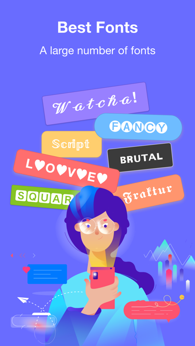 BestFonts - For Social Media Screenshot