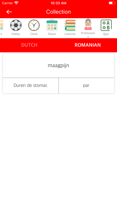 Screenshot #3 pour Dutch Romanian Dictionary