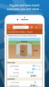 Home Improvement Calcs iphone bilder 1