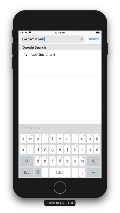 Êđê keyboard screenshot 3