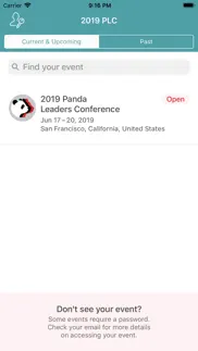 2019 panda leaders conference iphone screenshot 2