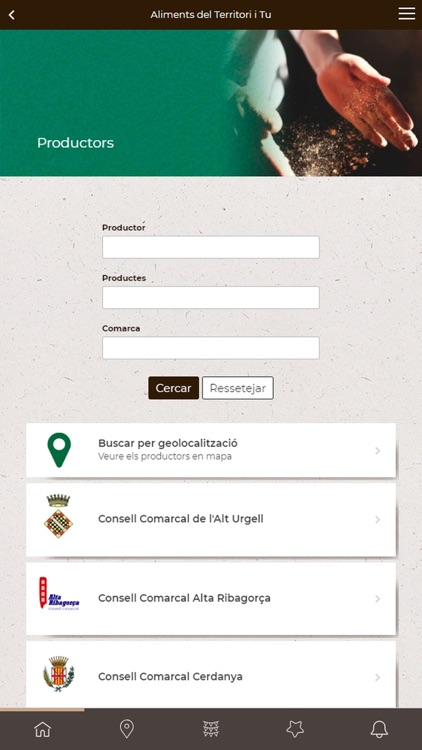 Aliments del Territori i tu