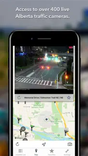 alberta roads iphone screenshot 2
