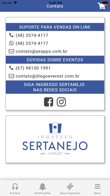 Ingresso Sertanejo screenshot-6