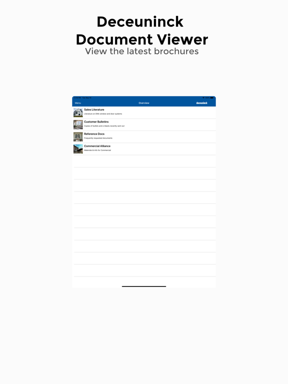 Screenshot #4 pour Deceuninck Document Viewer