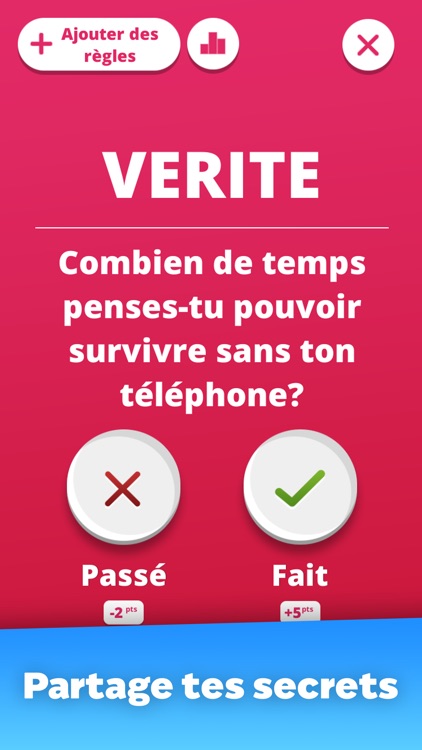 Action ou Vérité - Famille screenshot-3