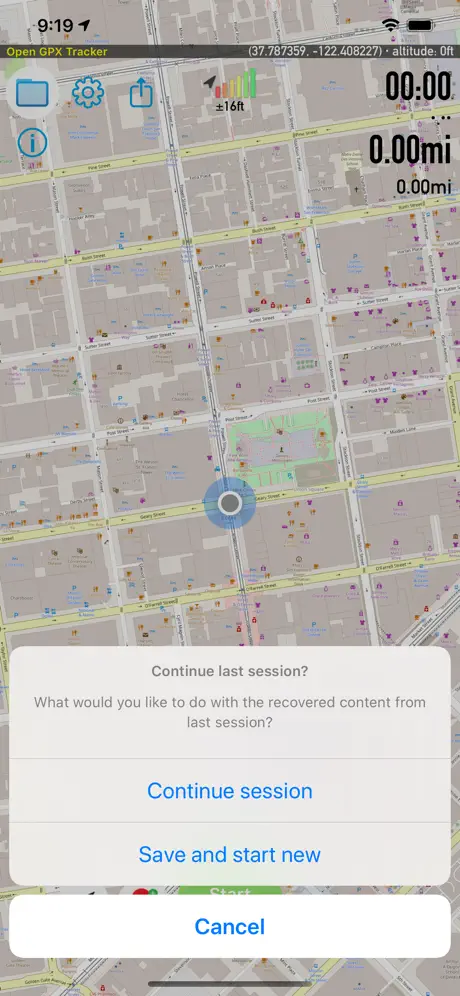Open GPX Tracker