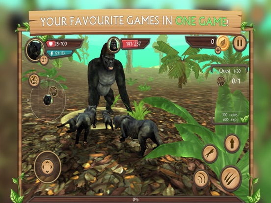 Screenshot #4 pour Wild Animal Simulators