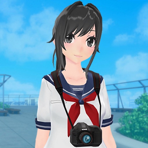 Anime Girl School Life Fun 3D iOS App