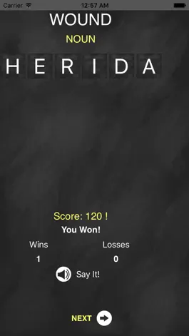 Game screenshot Jumble Palabra apk