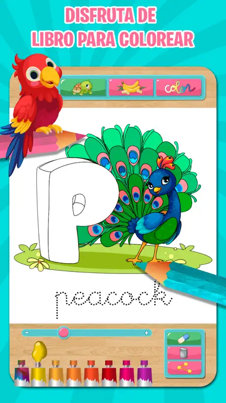 Abecedario Libro para Colorear