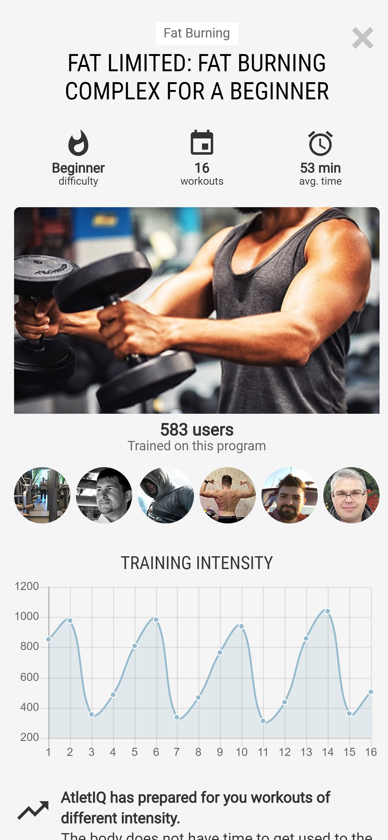 AtletIQ — mobile trainer screenshot 4