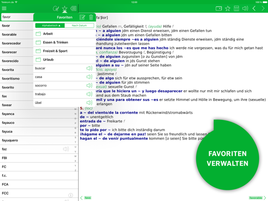 Screenshot #6 pour PREMIUM Wörterbuch Spanisch