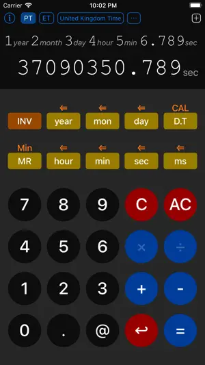 Date.Time Calculator screenshot 2