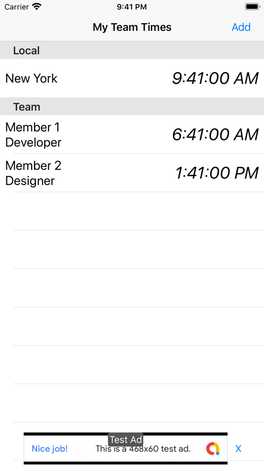 #1. Team Time Zone Quick View (iOS) 由: Justin Allen