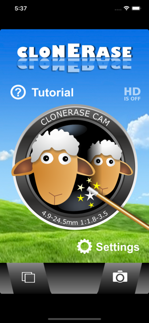 ‎ClonErase Camera Screenshot