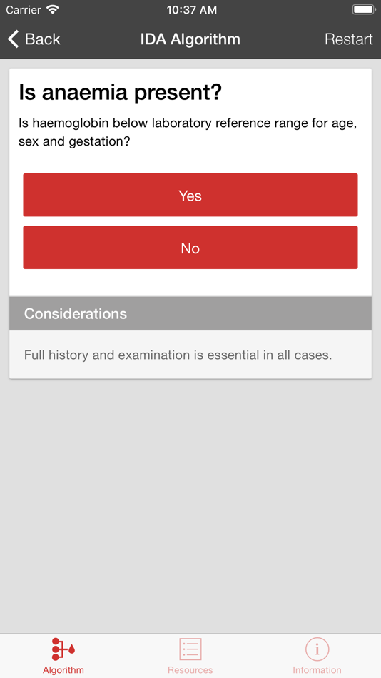 #2. IDA Algorithm (iOS) 게시자: Department for Health and Wellbeing