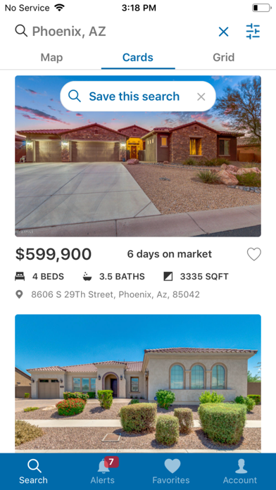 Arizona Home Finder Screenshot