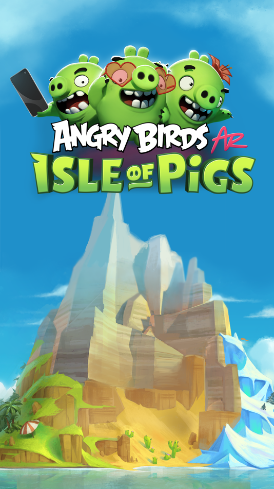 #5. Angry Birds AR: Isle of Pigs (iOS) By: Rovio Entertainment Oyj
