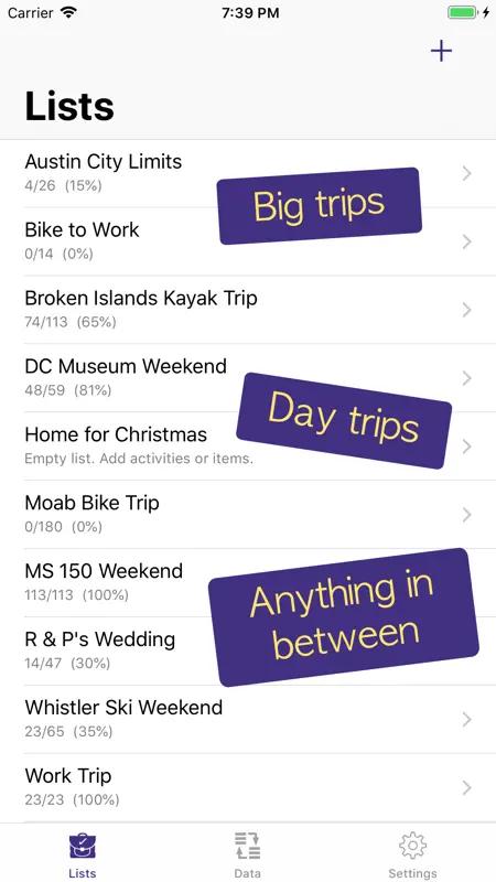 PackCheck Packing List screenshot 1 of 10