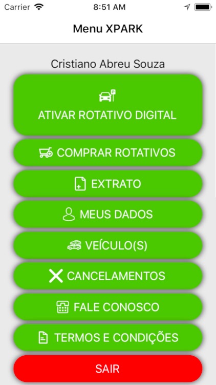 Rotativo xPark - Área Azul