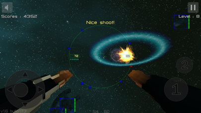Screenshot #3 pour Gunner : Galaxy Defender 3D