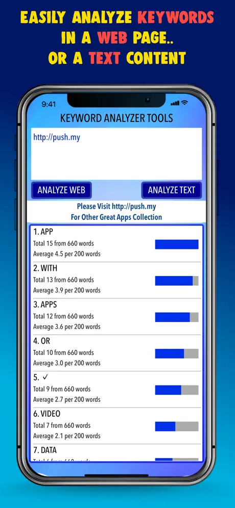 Keyword Analyzer Tools