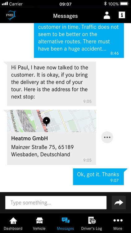Mercedes PRO connect app