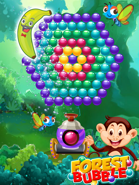 Bubble Forest iPad screenshot
