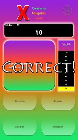 Game screenshot Brainy Skills Misspelled Words hack