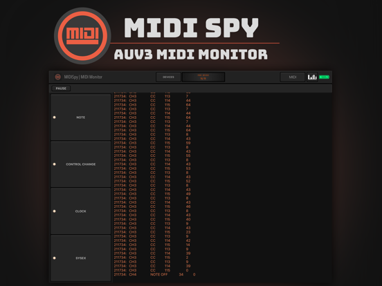 Screenshot #4 pour MIDISpy