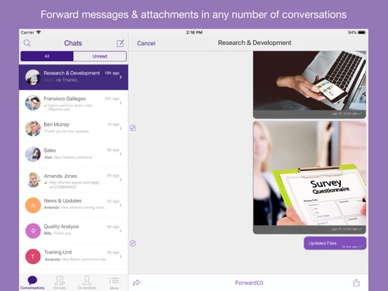 Office Chat, Work Messaging screenshot 2