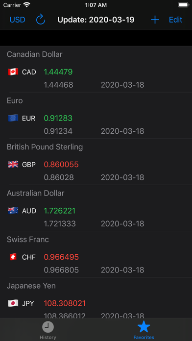 Screenshot #1 pour convertisseur devises,échange