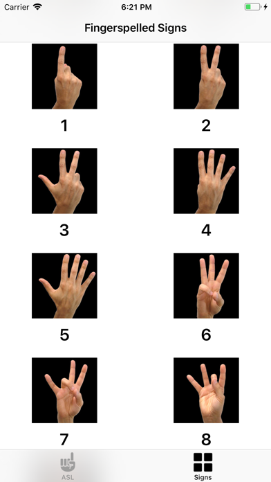 ASL - Fingerspelling screenshot 4