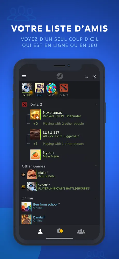 Steam Chat