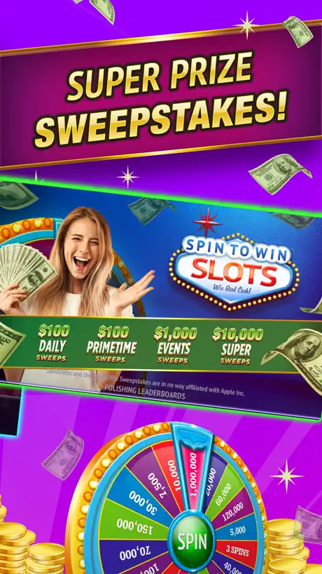 SpinToWin Slots & Sweepstakes