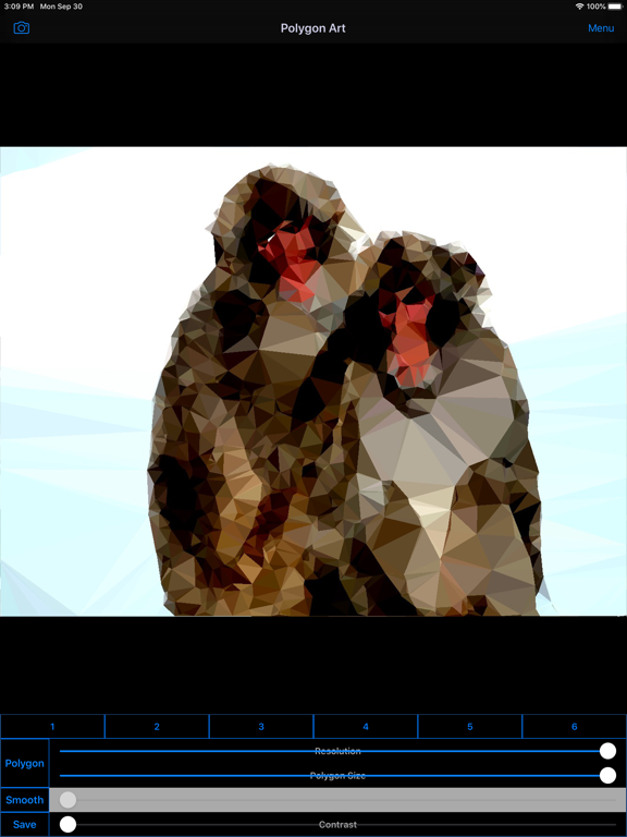 Screenshot #6 pour Polygone art Éditeur image 3D