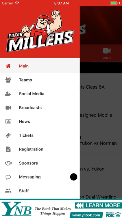 Yukon Millers Athletics screenshot-5