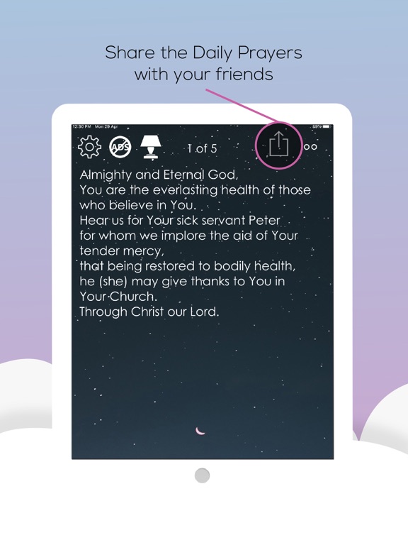 Prayers for the Sick iPad screenshot 5 - Reference app