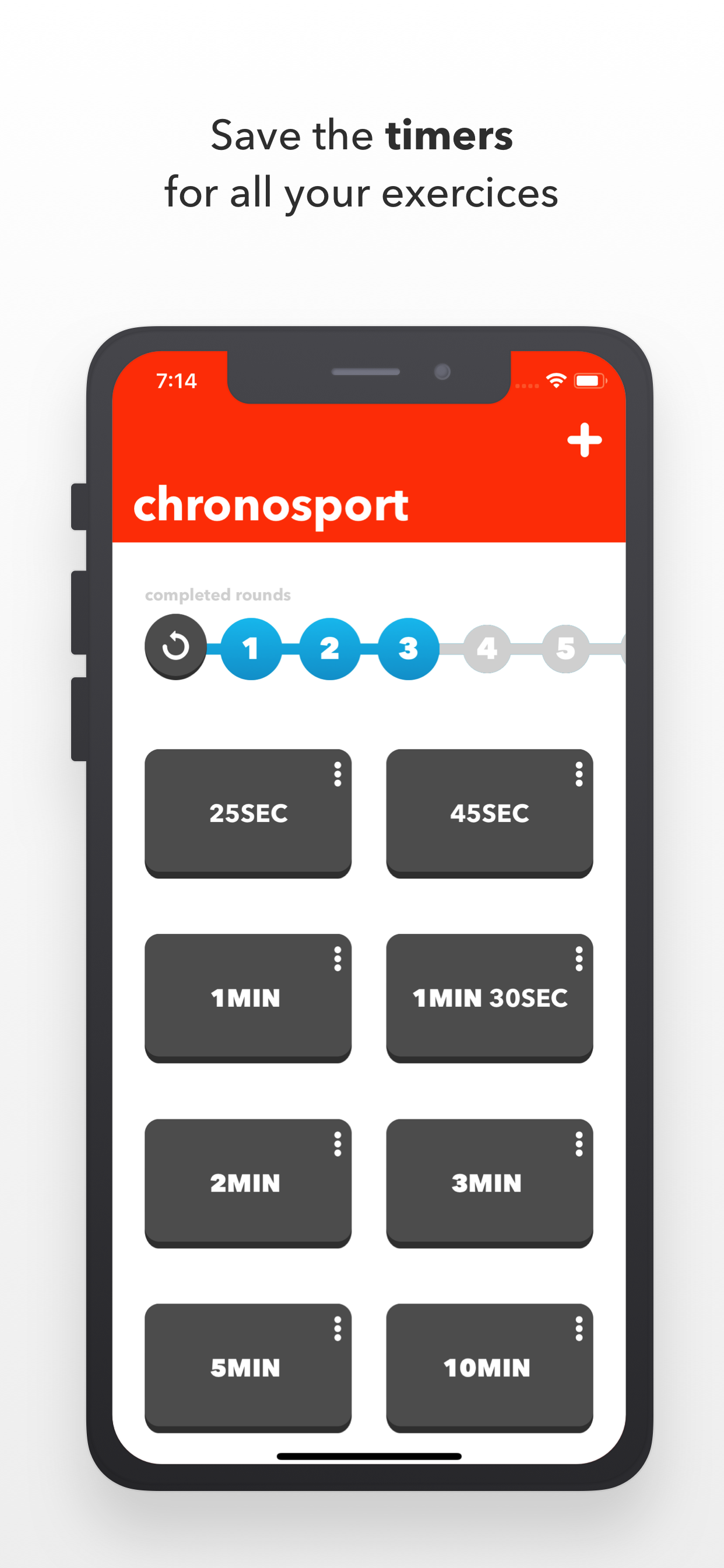 ChronoSport - Fitness Timer
